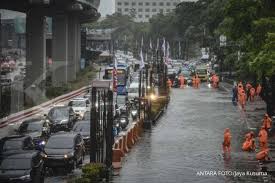Hasil gambar untuk gambar banjir jakarta